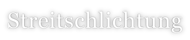 Streitschlichtung